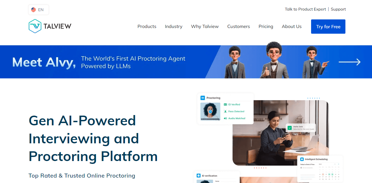 Assessment analytics platform showing contextual evaluation scores and reporting